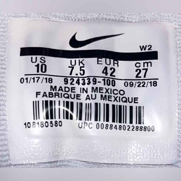 Nike Flex TR8 Women’s Training Sneaker Size 10 White - Excellent Used Condition - Picture 8 of 9